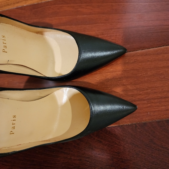 CHRISTIAN LOUBOUTIN SO KATE BLACK PUMPS - Picture 8 of 10